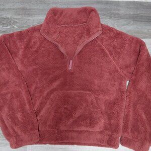 Plush Half-Zip Pullover